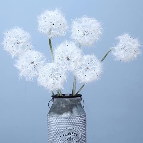 TOPIA Artificial Dandelion Flowers Lovely Faux Dandelion Flowers for