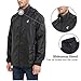 Common District Men's Waterproof Lightweight Rain Jacket Active Outdoor Hooded Raincoat S-5XL