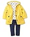 Little Me Baby Girls' 3 Piece Jacket and Pants Set