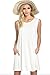 Bamboo Fiber Knit Sleeveless T-shirt Dress
