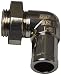 EZ (L-001) Silver Small 90 Degree Hose End