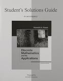 Student's Solutions Guide to Accompany Discrete Mathematics and Its Applications, 7th Edition