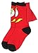 Superhero DC Comics The Flash Youth Boys Caped Crew Socks (4-6)