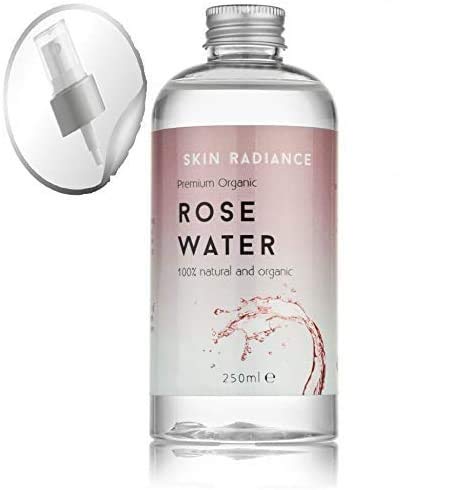grounded organic rose water toner