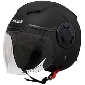 Steelbird Baron Open Face Helmet, ISI Certified Helmet