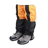 TRIWONDER Fleece-Lined Snow Leg Gaiters Waterproof Boot Gators Hiking Gaiters for Kids Men Women Lightweight Walking Climbing Hunting Cycling Leggings Cover