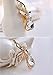 Rigant Gold Plated Heart Cut & Teardrop Swarovski Elements Crystal Bow Tie Cat Animal Pendant Long Chain Necklace