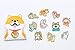 Astra Gourmet 4-Pack Super Cute Akita Dog Stickers for DIY Albums Diary Laptop Decoration Cartoon Scrapbooking Kawaii School Office Stationery Best Gift for Your Kids(120 Stickers)