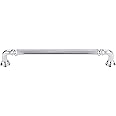 Top Knobs TK324PC Chareau Collection 7" Reeded Pull, Polished Chrome