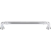 Top Knobs TK324PC Chareau Collection 7" Reeded Pull, Polished Chrome