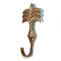 Living Explorers Palm Tree Brass Hook Mini (Single Unit)