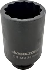 Maman 36mm Bi-Hex Deep Impact Socket 1/2in Drive Hub Nut Flywheel 12 Point view 6