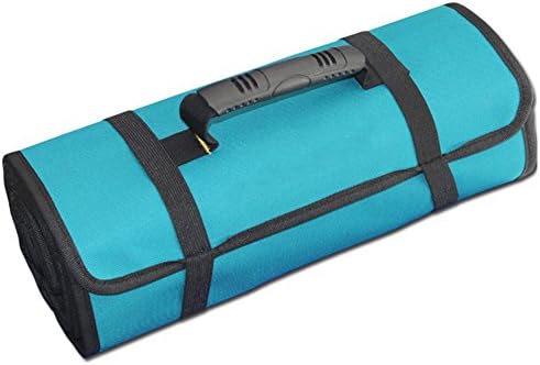 Parisforbeau Portable Storage Appliance Repair Package POCKET TOOL ROLL Spanner Wrench Tool Storage Bag Case Fold Up