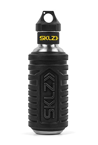 SKLZ Hydro-Roller - Stainless Steel Water Bottle with High Density Foam Roller Exterior