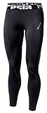 TM-WP33-BB_Small Tesla Women's Thermal Coldgear Compression Baselayer Pants Leggings Tights WP33