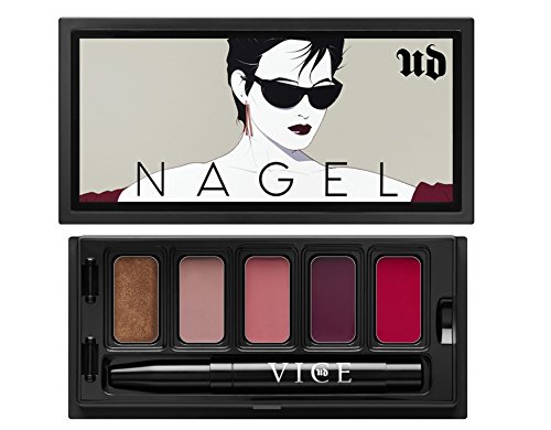 UD Urban NAGEL Vice Lipstick Limited Edition SUNGLASSES Palette: Roach + Oblivion + Backtalk + Troublemaker + Psycho