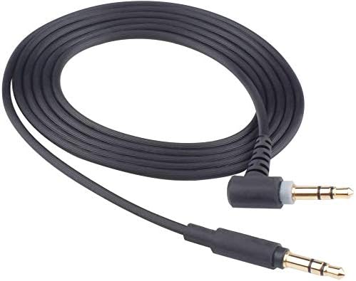 Replacement WH-1000XM5 Audio Cable Cord Compatible with Sony WH-1000XM5 WH-1000XM4 WH-1000XM3 CH-720N CH-710N CH-700N WH-CH510 WH-XB910N MDR-10R MDR-100ABN MDR-1A Wireless Headphones(1.2M/Black)