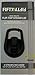 FIFTY/FIFTY A68002BK0 Wide Mouth Cap Lid Water Bottle with Straw, Plastic, Black