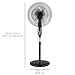 Best Choice Products 16in Adjustable Oscillating Standing Pedestal Fan w/ 7.5 Hour Timer, Double Blades, Remote Control, 3 Fan Modes, Front/Back Tilt, Black