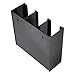 HAITIAN Paper Cup Holder 4mm Thickness ABS Material Color Black (3 Compartments)