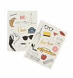 New York-Paris Memoirs Notebooks by Garance Dore for Rifle Paper Co. -- Set of 2