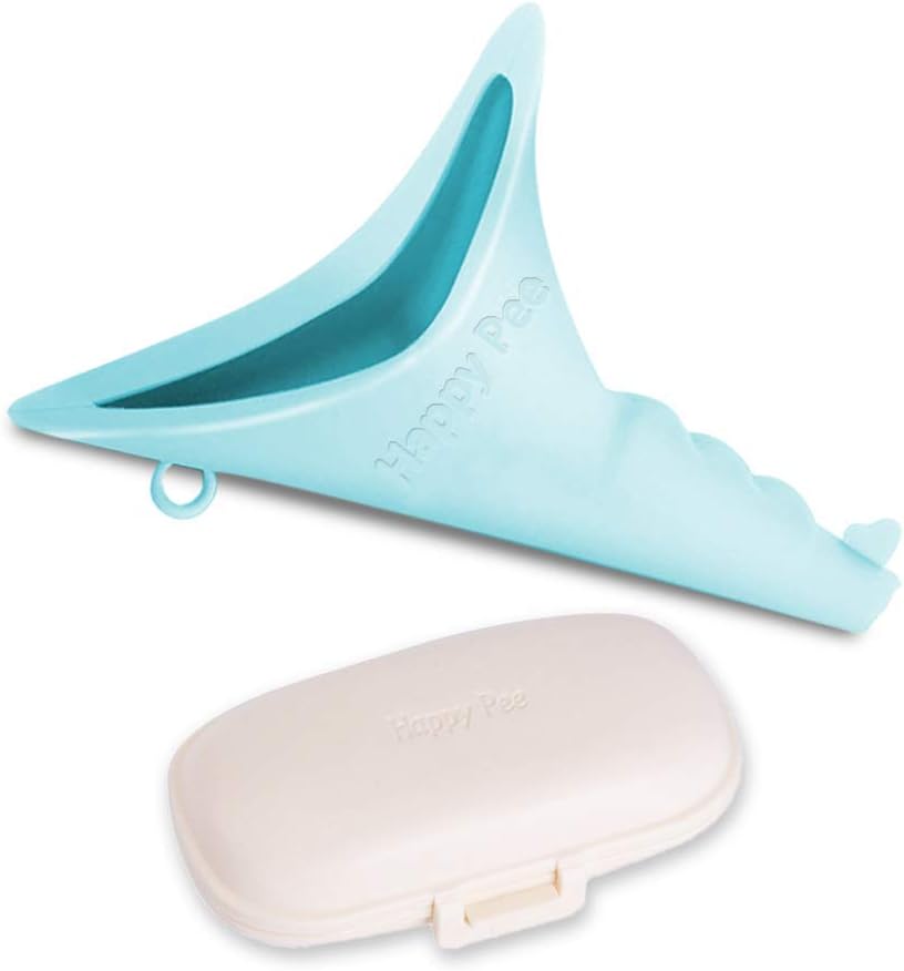 ASEOK Female Portable Urination Device - Lets You Pee Standing Up๏ผDiscreet Reusable Urinal Funnel for Women - Perfect for Travel, Outdoor Activities, Camping, Hiking, Festivals,Includes Carry Box