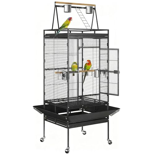 ZENY Playtop Parrot Bird Cage