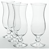 Libbey 14.5-Ounce Hurricane Glass, Clear, 4-Piece set