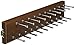 Easy Track RA1200-T Sliding Tie Rack, Truffle