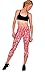 Active Workout Capri Leggings, Yoga Pants For Women With Prints