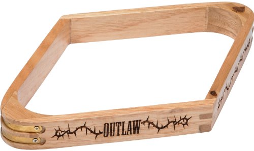OUTLAW Wood 9-Ball Diamond Rack