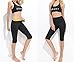 Glamours Women's Slimming Pants Body Shaper for Weight Loss Hot Neoprene Tummy Pants L