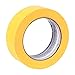 FrogTape Delicate Surface Painters Tape with PAINTBLOCK, 1.5 Inch Wide (1.41 In. x 60 Yds), Low Adhesion, Ideal for Freshly Painted Walls, Trim & Surfaces, Yellow, 1 Roll (280221)
