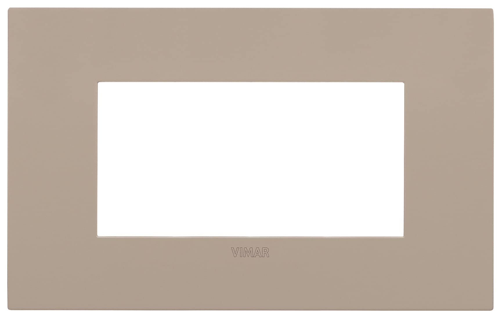 Vimar 19954.32 Arké fit Plate 4 modules, Metal, Dove Grey