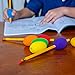 Special Supplies Egg Pen-Pencil Grips for Kids and Adults Colorful, Cushioned Holders for Handwriting, Drawing, Coloring - Ergonomic Right or Left-Handed Use - Reusable (12-Pack)