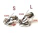 Male Chastity Device Stainless Steel Chastity Cage with Arc-Shaped Sex Toys Virginity Lock,S 38mm,L40mm