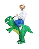 TOLOCO - Inflatable Dinosaur T-REX Adult Fancy Dress Costume