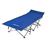 KingCamp Strong Stable Folding Camping Bed Cot Carry Bag