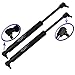 Two Rear Hatch Hatchback Trunk Gas Charged Lift Supports With Upgraded Mounting Studs for 2000-2005 Mitsubishi Eclipse With Spoiler. NOTE: Not for Spyder Convertible. WGS-191-2