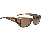 Jonathan Paul Fitovers Dahlia Medium Polarized Over Sunglasses ; Tiger-Eye & Polarvue Amber
