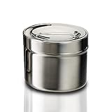 Dukal Pack of 12 Stainless Steel Dressing Jars with