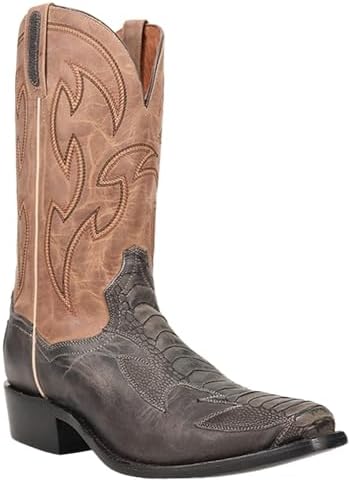 Amazon.com | Dan Post Men's Men'S Exotic Ostrich Leg Western Boot