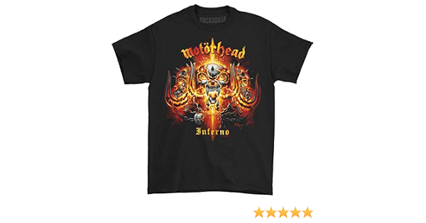 Motorhead T Shirt Inferno War Pig Red 
