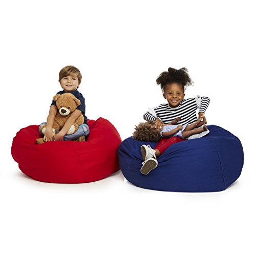 Delmach Stuffed Animal Storage Bean Bag Chair 38" Width Extra Large