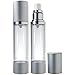 JUVITUS (2 Pack) 1.7 oz Acrylic Airless Spray Bottle Silver Matte