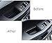Amooca Black Car Front Door Handle Glove Box Insert Armrest Box Storage Box Secondary Storage for 2009 2010 2011 2012 2013 Audi Q5 2 Pcs