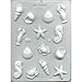 Sea Creature Hard Candy Mold by City Chocolates - 8H-12816