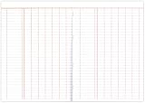 Silvine A4 Book Keeping Analysis 32 Pages 7 Columns Ref SJA4A view 5