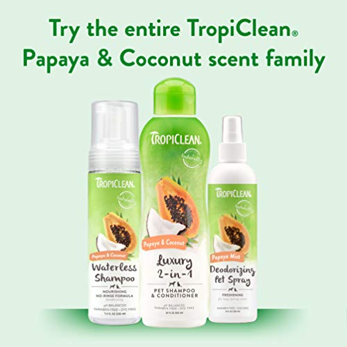 tropiclean waterless shampoo