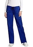 ADAR UNIFORMS Adar Pop-Stretch Junior Fit Low Rise Multi Pocket Straight Leg Pants